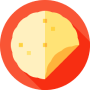 Icon representing an Authentic Mexican tortilla from Orendain Brands.