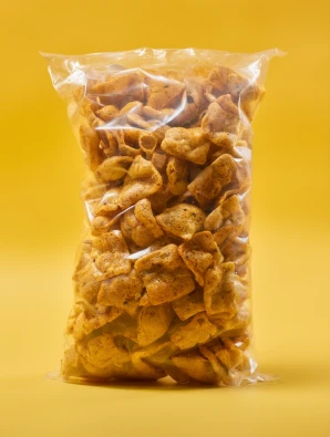 duritos square mexican wheat snack pieces in clear plastic bag